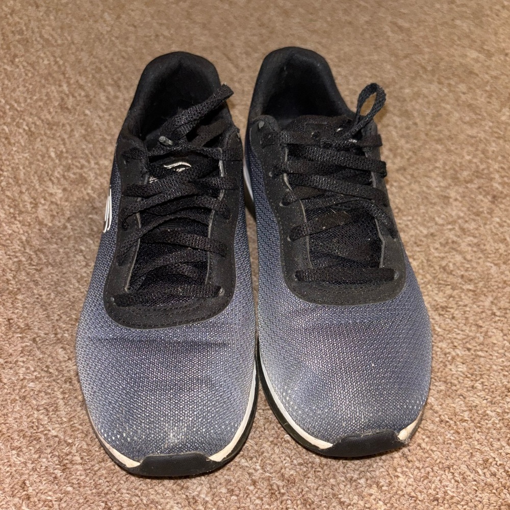 Women’s Skechers Skech-Air Sneakers Black/Gray (size 8)